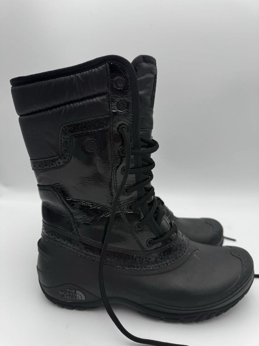 The North Face Shellista Lace II Winter Boots Black Women’s Size 7.5